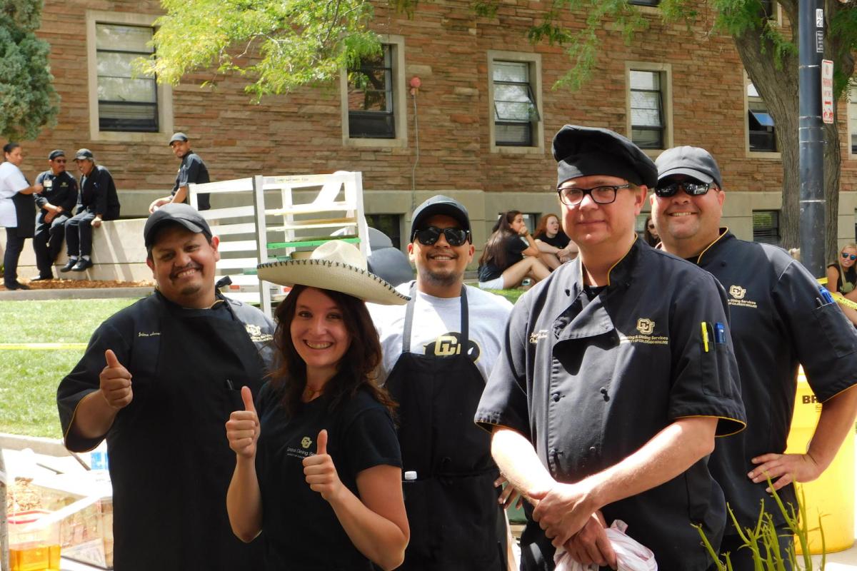 A group of volunteers