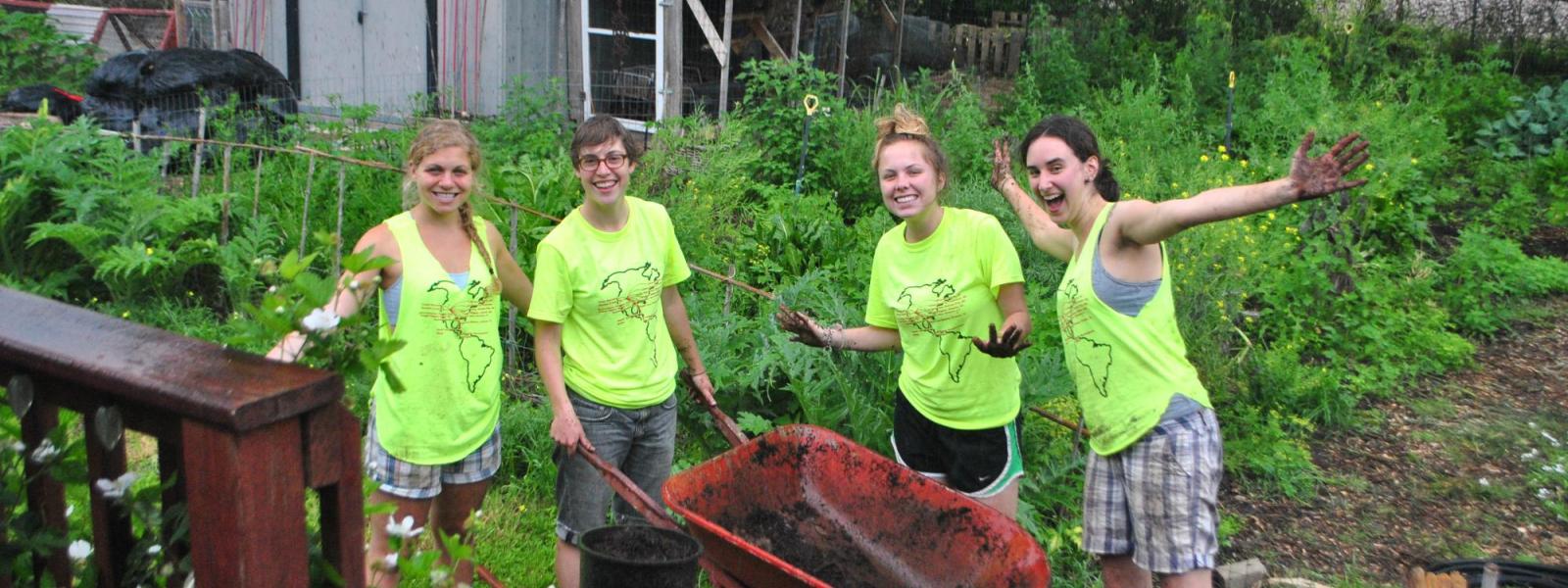 AB Participants Gardening