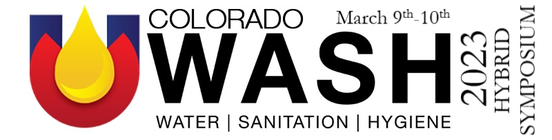 Colorado WASH Symposium Text with CU Logo