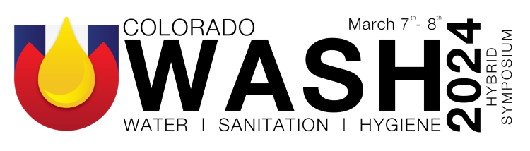 Colorado WASH Symposium Text with CU Logo