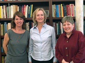 Lorraine Bayard de Volo, Carol Pearson & Glenda Russell in 2016