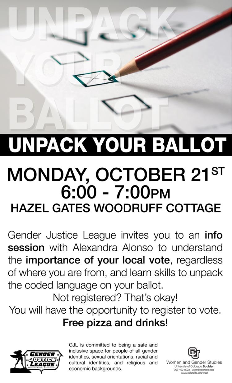 Unpack Your Ballot