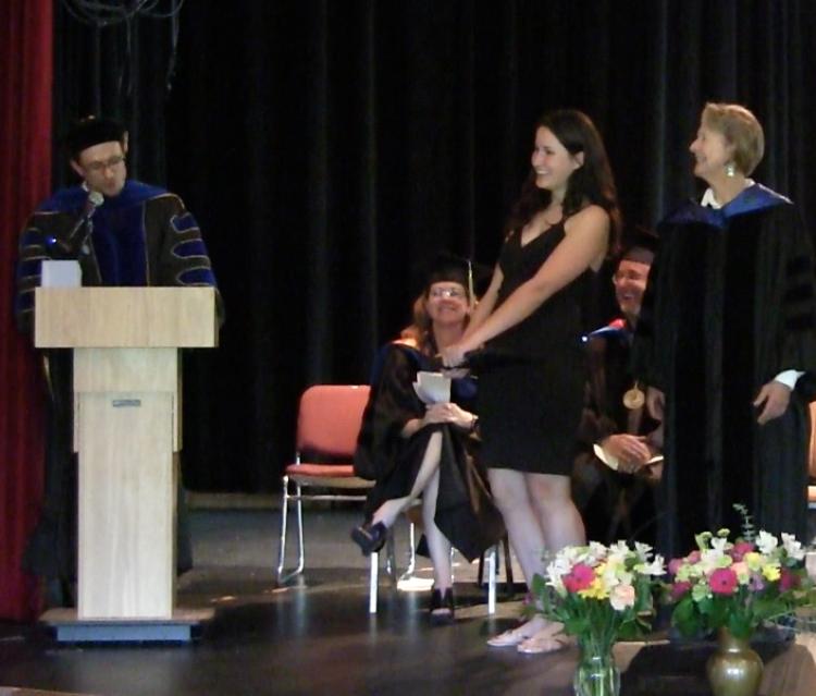 Oriana Richmond, recipient of 2017 Jean Dubofsky Scholarship