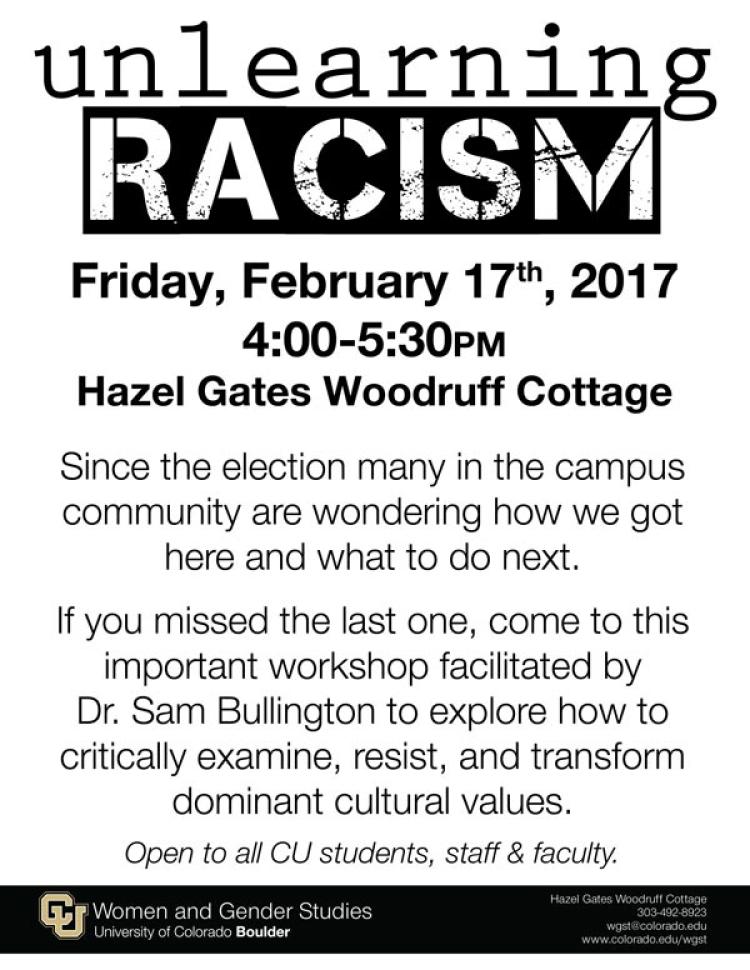 Unlearning Racism
