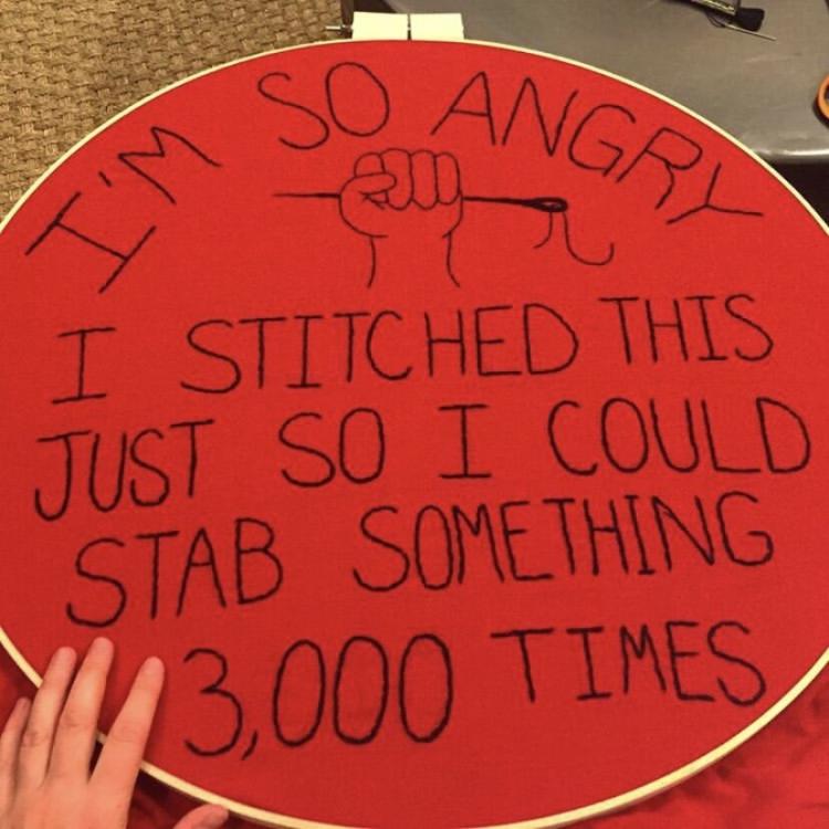 Bad Ass Cross Stitch