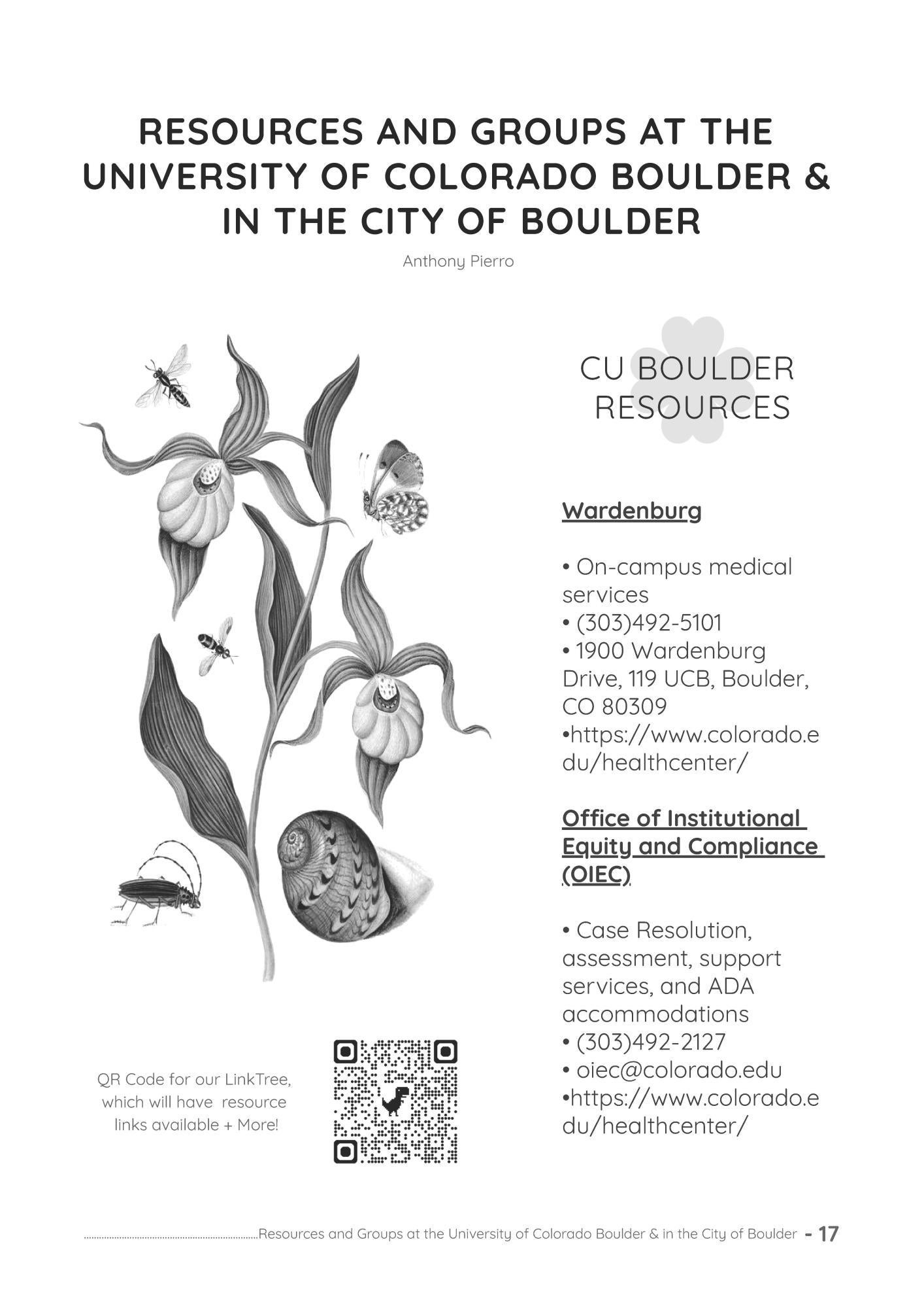 CU Boulder Resources