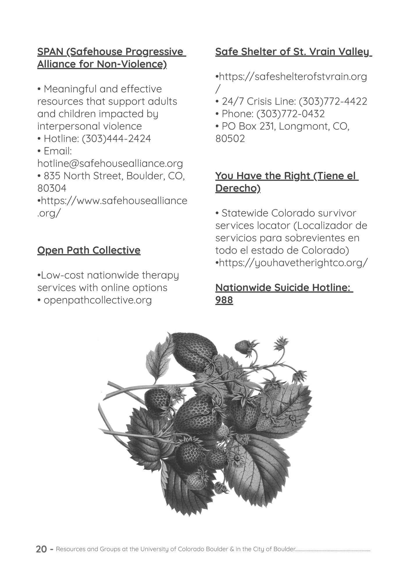 CU Boulder Resources