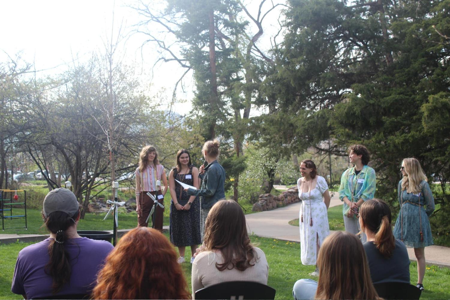 Senior Colloquium Tree Planting Event