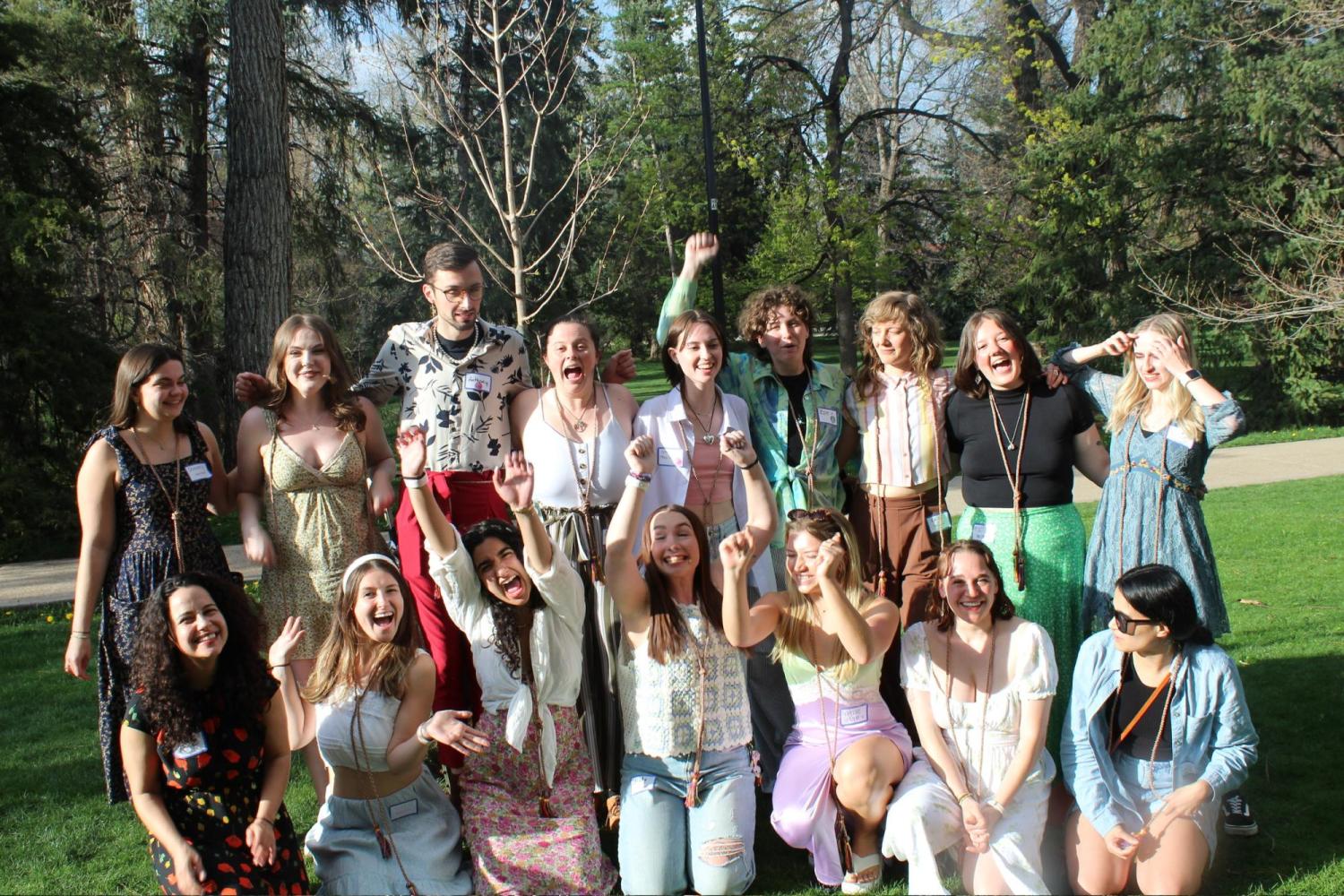 Senior Colloquium Tree Planting Event