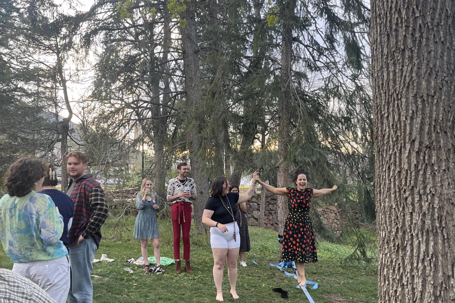 Senior Colloquium Tree Planting Event