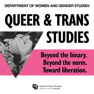 QTS Branding Image. Beyond the binary. Beyond the norm. Toward liberation.