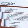 "The Bridge Poem” by Donna Kate Rushin